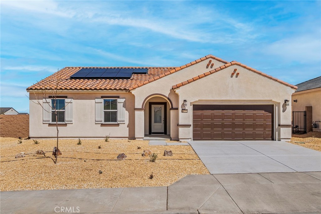 Coronado
Discover the charm of this stunning new construction home in Ocotilla Ranch, a welcoming community perfect for families and young couples. This thoughtfully designed one-story home features three bedrooms, two bathrooms, and a spacious family room, offering both style and functionality. The chef-inspired kitchen boasts gleaming granite countertops, ample wood cabinetry, a full suite of stainless steel appliances, and seamless access to the dining area—creating the ideal space for preparing meals. Plus, this home comes with premium upgrades included at no extra cost, such as luxury vinyl-plank flooring, a Wi-Fi-enabled garage door opener, a programmable thermostat, solar panels, and more.
CAL DRE #02064225, LGI Realty - California, Inc.