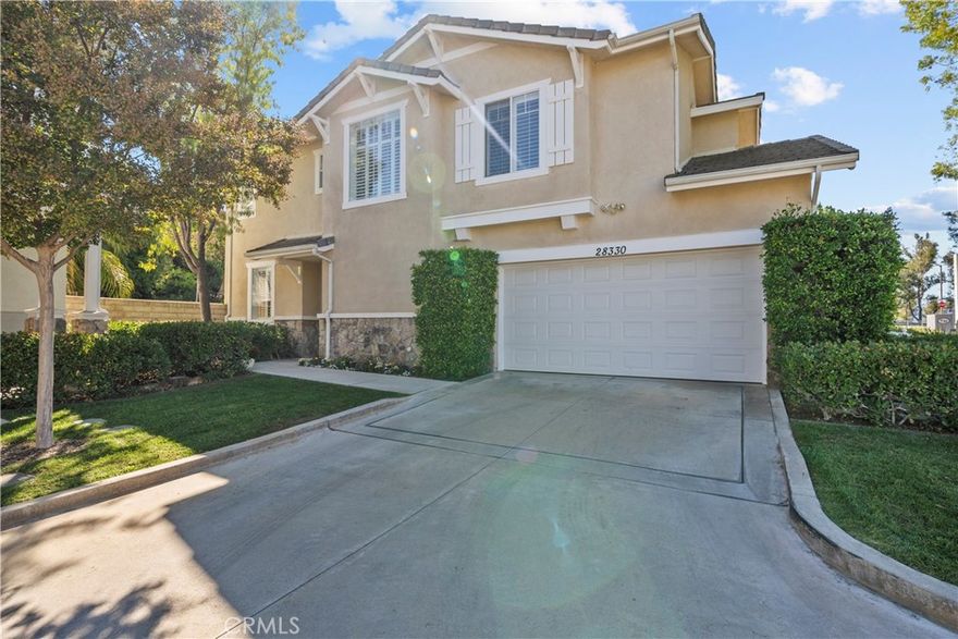 Welcome to this truly turnkey move-in ready 3 bed, 3 bath detached home located at the front of Northpark’s desirable Mayfair tract with a 2 car garage, private driveway and ample parking! Freshly painted inside and out, this home offers timeless style with plantation shutters, hardwood and tile flooring, recessed lighting, and a comfortable open layout. The updated kitchen boasts granite countertops, new cabinet knobs and pulls, ALL brand-new stainless appliances, including refrigerator - ALL never used! The kitchen, with plenty of counter space and an island breakfast bar, opens to a spacious family room with a cozy fireplace and a separate dining area - perfect for entertaining. The private backyard, with no rear neighbors, offers low-maintenance living with a large concrete patio, planter beds along the perimeter, and motion-activated lighting. Upstairs you’ll find convenient indoor laundry with plenty of folding space - washer & dryer included!! Also upstairs are all 3 bedrooms. The spacious primary suite has dual sinks, large linen storage, separate toilet, shower and bathtub, walk-in closet and upgraded chandelier. The two secondary bedrooms—one featuring a walk-in closet, share a Jack and Jill style bathroom. Smart-home features include a Nest thermostat and Ring doorbell. The attached 2-car garage has direct access, upper storage racks, and side yard access for trash cans and extra storage. Enjoy the best of Northpark living—community pool & spa, paseo trails, nearby award-winning schools, parks, restaurants, public transportation and shopping all just minutes away!