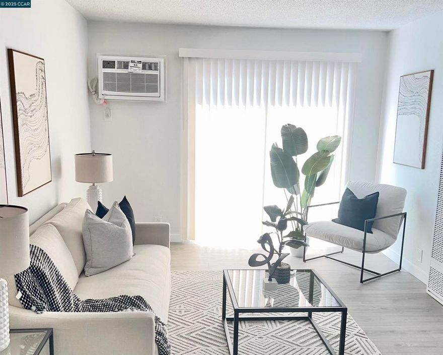 Welcome to this stunning, fully renovated 1-bedroom, 1-bath condo located in a secure gated community. This move-in-ready home, ideal for first-time homebuyers, features brand-new appliances, a new air conditioner, and stylish updates throughout.  A separate dining area features light fixtures that add a modern, upscale touch. The open layout flows seamlessly into a sleek kitchen, where a spacious pantry offers ample storage for all your cooking essentials.  Other highlights include:  Contemporary flooring and finishes  Beautifully updated bathroom   Bright, airy living space, freshly painted  Reserved parking   Enjoy the comfort, style, and security of this updated home, ideally located near shopping, dining, and public transportation.