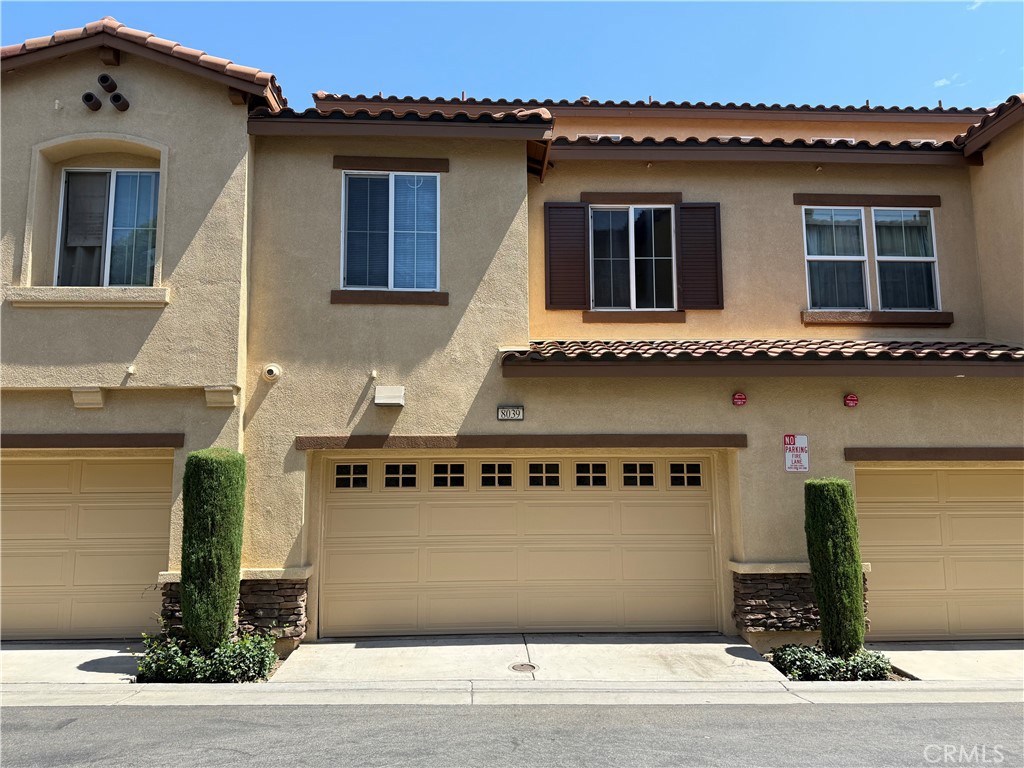 Built in 2013, this spacious condo features 3 bedrooms plus a large loft that can serve as an office or 4th bedroom. Open floor plan with living room, kitchen, and half bath on the first floor. Master suite offers a walk-in closet and dual-sink vanity. The community provides a pool, playground, BBQ area, and walking trails. Conveniently located near shopping, dining, fitness centers, and In-N-Out Burger. Just minutes drive from award-winning Valle Vista Elementary and Alta Loma High School.