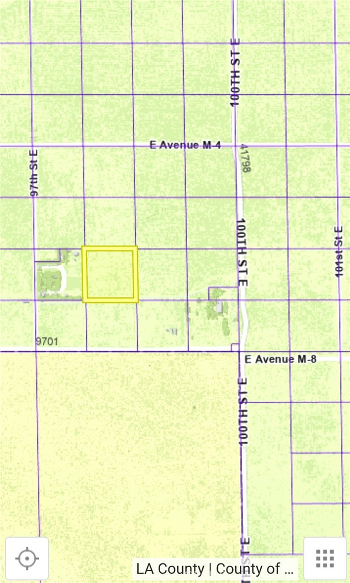 LAND DEAL ALERT! 2.6 Acres in Palmdale zoned PDA11 (Planned Development Area - check the specific details and regulations defined within Palmdale Zoning Code). PDAs allow for greater flexibility in land use and design compared to standard zoning districts. This enables the creation of integrated, cohesive development that may feature a mix of building types, land uses or lot sizes, which might not be possible under other zoning rules. Expansive desert view.
One of the largest lots at this price in Palmdale, potential for framing (grow crops, raise chickens), livestock, equestrian use (space for horses, stables or riding trails), off-grid living (potential for a rural home - check well & septic feasibility) and land banking (buy low, hold, and sell as the area develops!) Its prime location which is close to Victoria Avenue & ease access to CA-14. Priced competitively. This won't last! Buyer to verify zoning, utilities (well/septic likely needed), access, and any restrictions.