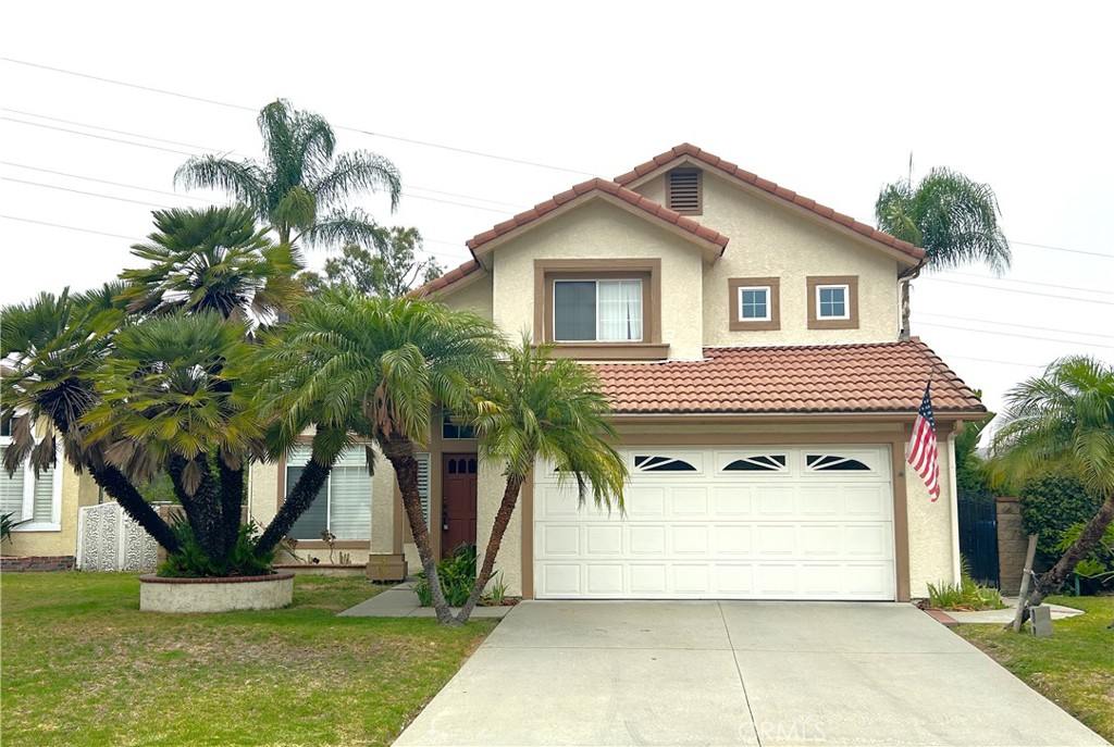 Charming single-family home for sale in Chino Hills. This beautifully upgraded residence features 3 bedrooms, 2.5 bathrooms, and 1,634 square feet of living space with central air and heat. The interior showcases marble countertops, stainless steel appliances, abundant cabinet space, and wood flooring throughout. Recessed lighting, custom baseboards, crown molding, and plantation shutters add elegance, while a smart thermostat and vaulted ceilings bring modern comfort. A custom stone fireplace anchors the living area, and the generous-sized bedrooms include an oversized master suite highlighted by large windows, dual sinks, a walk-in closet, and abundant natural light.
The backyard is perfect for entertaining with its wrap-around cement patio and relaxing jacuzzi tub. Conveniently located off Chino Hills Parkway and Eucalyptus Avenue, this home offers easy access to The Shoppes at Chino Hills, The Commons at Chino Hills, and the 71 Freeway.