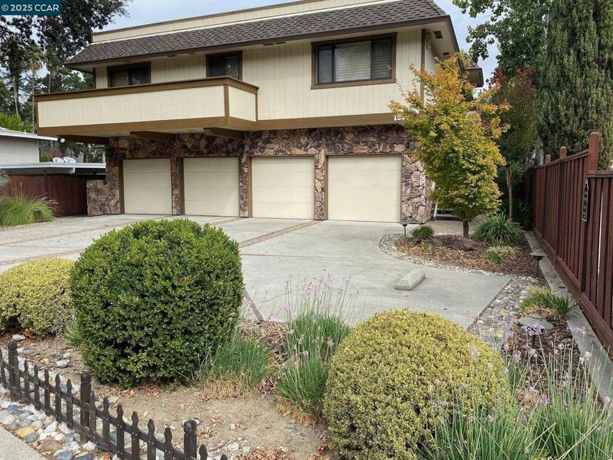 Beautifully updated and maintained ground level 3-bedroom home within 2 blocks of the Broadway Plaza and all of the shops and restaurants in Downtown Walnut Creek!  Enjoy a single family home feel by spreading out in over 1800 sq ft of living space.  The inviting foyer opens onto a large Living/Dining room with access to the sunny patio area.  The Kitchen features granite counters, stainless steel appliances, a generous pantry and a comfortable casual dining area.  The king-size principal bedroom has a walk-in closet in addition to two wardrobes, granite vanity and separate shower/toilet room.  Two very spacious secondary bedrooms share an updated hall bath with a large walk-in shower.  You will enjoy one reserved space in the 4-car garage, along with a lockable 50 sq ft storage room, and a convenient coin laundry. Located in the Lower Lakewood neighborhood, nearby parks include Howe Homestead Park, Civic Park and the popular Iron Horse Trail for biking and strolling.   Great commute location and convenient to Hwy 24 & I-680, BART  and public transportation!  Don't miss this wonderful opportunity to live in a quiet residential neighborhood so close to everything that Downtown Walnut Creek has to offer!