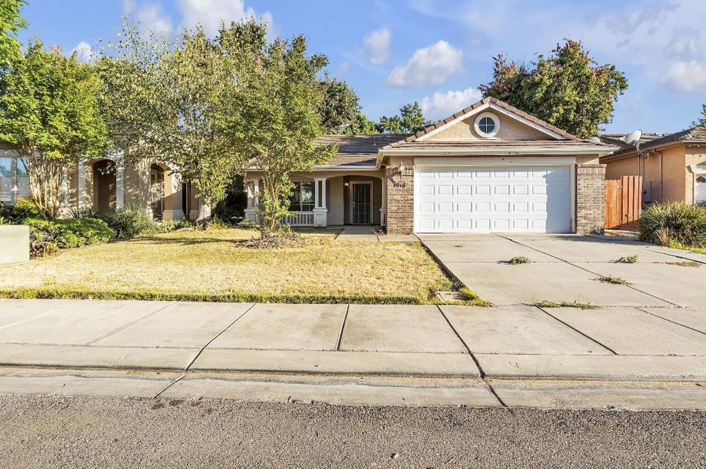 Discover the delightful gem in the desirable north Merced! The recently refreshed interior painting, new flooring, and gas range. The spacious open floor plan immediately feels welcoming and inviting. With three charming bedrooms and two bathrooms, this property is ideal for first-time homebuyers looking for move-in ready, lovely backyard is perfect for hosting gathering family and friends. It is located in a quiet, Cul-de-sac, beautiful neighborhood, walkable to the neighborhood park, It is close to all amenities and UC Merced.