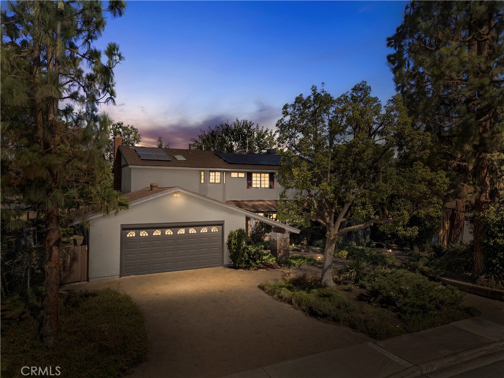 Stunning Home awaits you in this, 2-story single-family home boasting impeccable curb appeal, lush landscaping, and a covered patio. A 2-car garage complements the 4 bedrooms and 3 bathrooms, and 2 full offices featuring. The large great room leads to a classic kitchen with a convenient built in seating area.Primary bedrooms are found upstairs and downstairs. The primary suite is a sanctuary, showcasing a dual sink vanity, separate tub and separate shower, and a generous walk-in closet. This Home is near La Verne Towne Center, major roads and freeways, top-rated schools, universities, and an array of entertainment centers and parks.