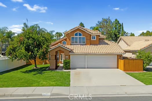 Welcome to this spacious 4 bedroom, 3 bathroom home offering the perfect blend of comfort, style, and efficiency. The thoughtful floor plan features a downstairs bedroom, ideal for guests or multigenerational living. Enjoy the convenience of a 3-car garage and the huge savings from a FULLY PAID solar system. Step outside to your private backyard oasis with turf landscaping for easy maintenance, and a sparkling above-ground pool with a custom deck — perfect for summer entertaining. Even better, this home offers the possibility to assume a VA loan at an incredible 2.375% interest rate (buyer to qualify), making it an exceptional opportunity in today’s market. Don’t miss your chance to own this Murrieta gem!