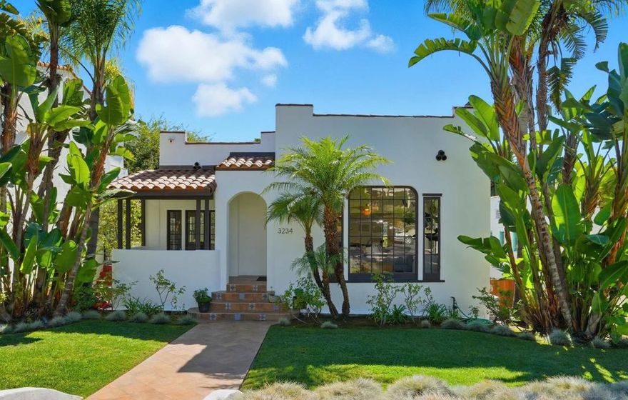 Welcome to 3234 Lowry Rd, a beautifully reimagined 4 bedroom/3 bathroom 1920's Spanish style home nestled on a charming, tree-lined street in one of Los Feliz’s most desirable and walkable neighborhoods. DETACHED CONVERTED GARAGE - In the rear of the property, a converted detached garage has been transformed into a versatile bonus space complete with a sleeping area, full bathroom, living room and kitchen—ideal for guests, pool house, home office, or creative studio. (Please note: No permits pulled for the garage conversion.)  Recently completely remodeled, the main house blends classic Los Angeles character with fresh, modern updates throughout "Modern Mallorcan"—creating a perfect balance of style, comfort, and functionality. Inside, you’ll find a light-filled open layout featuring wide-plank oak flooring, barreled ceilings, and arched windows and doorways that celebrate the home's architectural heritage. The sleek new kitchen is a chef’s dream, outfitted with custom cabinetry and premium appliances. Spacious living and dining areas make entertaining effortless, while the thoughtfully updated bathrooms and bedrooms offer serene retreats for rest and relaxation.  Step outside to enjoy multiple private outdoor spaces, ideal for al fresco dining, lounging in the sun, or cultivating your own garden oasis. The sparkling pool area is a standout feature—perfect for weekend gatherings, summer barbecues, or quiet evenings under the stars.  Located just moments from the best of Los Feliz, this home is surrounded by an incredible array of neighborhood favorites. Grab coffee at Maru, Blue Bottle or Go Get Em Tiger, brunch at Little Dom’s, Alcove or All TIme, shop at Gelsons, Lassens or Albertsons, browse boutiques along Vermont and Hillhurst, all just a short stroll away. Walk to concerts at the Greek Theater! Griffith Park and its endless trails and points of interest are also just around the corner.   Don’t miss this rare opportunity to own a stylishly updated home in one of LA’s most vibrant and walkable communities.