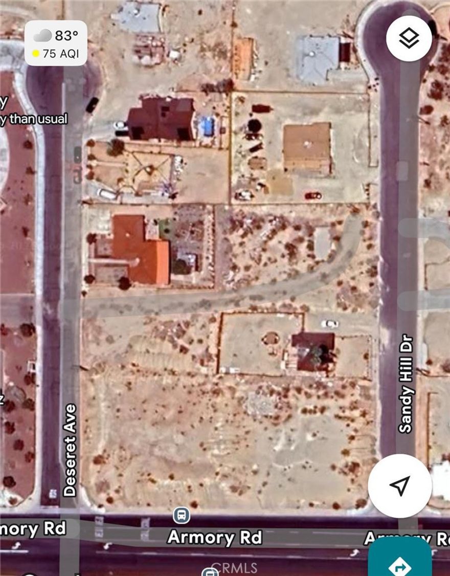 Prime location of 54,450 sf (1.25) acres land for sale. Zoned SFR/Residential Use which allows you to build a beautiful home with lots of land!!

 Great location. Walking distance from freeway access to 15 & 40 freeways. Adjacent to Casa Jimenez Restaurant & Subway. Shell Gas Station & 7 Eleven convenient store across the way

NOTE: A major hub on the BNSF Southern Transcon in San Bernardino County where the Needles, Mojave and Cajon subdivisions come together, and the location of Barstow Yard, will be the site of Barstow International Gateway, over a valuable investment described as a “state-of-the-art master-planned integrated rail facility, and the first being developed by a Class I railroad.”
