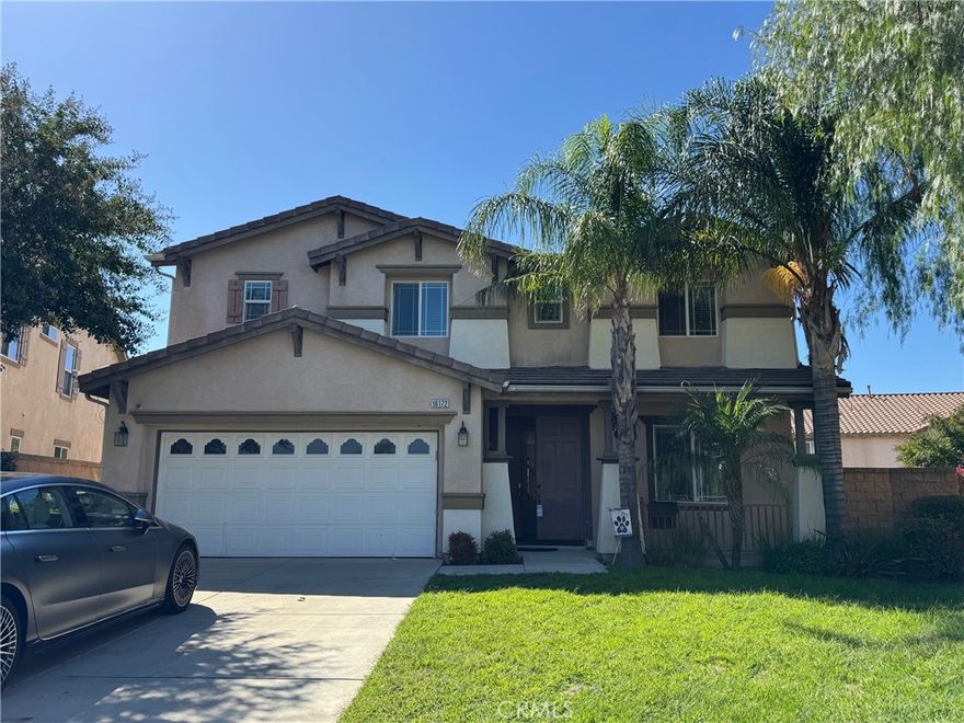 Lovely property in the high demand community of Sierra Lakes, Fontana. This stunning house offers 4 bedrooms, 2.5 bathrooms and a nice loft upstairs. Title shows 5 bedrooms which the loft could be used as the 5th bedroom.  Spacious master bedroom and four roomy bedrooms all located upstairs. Beautiful kitchen with granite countertop. Walk in pantry. Individual laundry room directly access to garage. Fresh interior paint and newly installed laminated floorings throughout.  Nice front yard and backyard. Close to shopping, easy access freeway. Don't miss this fresh lovely property. Schedule your showing today! No pets, not smoking. Renter's insurance requires if approves.