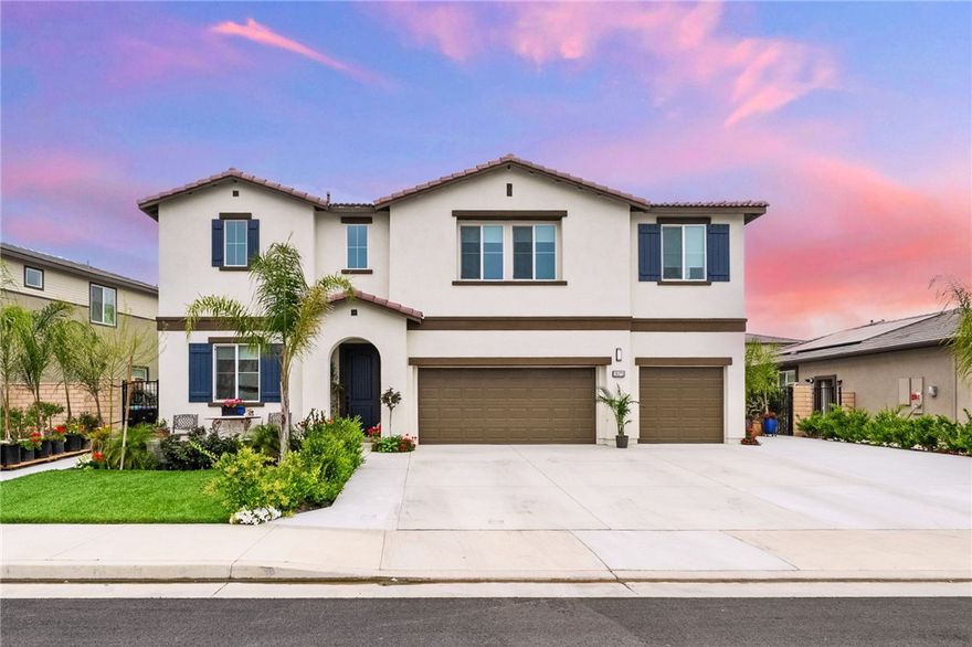 Spacious & Upgraded Home with Pickleball Court in Southwest Wildomar!



Step inside this beautifully designed 5-bedroom, 3-bathroom home, where the first floor offers both comfort and functionality. The open-concept living area is an entertainer’s dream, featuring a built-in 75" TV, custom shelving, a striking 72” linear fireplace with a black granite hearth, and gorgeous plank flooring throughout. The formal dining room provides an elegant space for hosting dinners and gatherings. The chef’s kitchen boasts a custom 8'4" granite raised eating bar, a stylish backsplash, an upgraded sink and faucet, under-cabinet lighting, a walk-in pantry, and a walk-through butler’s pantry—perfect for additional storage and serving. A wine cooler with a black absolute granite countertop adds a touch of sophistication. Also on the first floor is a bedroom and a full bathroom, ideal for guests or multi-generational living.



Upstairs, you’ll find a versatile loft, and four additional bedrooms, including the luxurious master suite. The master retreat features a large walk-in shower with a dry area and a spacious custom-organized closet. Upgraded carpeting and a custom-designed interior staircase with wrought iron railing add to the home's elegant design.



Outside, embrace California living in the beautifully landscaped backyard, maintained by a fully automated irrigation system. Enjoy a serene rose garden, citrus trees, a charming gazebo, and a pickleball/sports court for endless outdoor fun. RV access is prepped for full hookups, and the 3-car garage is equipped with a new sink and additional cabinets for ample storage. Prepped electrical hookups are in place for a future above-ground spa or hot tub.



Ideally located next to a multi-use park with scenic walking and biking paths, this home is also just minutes from Bear Creek Golf Club, horseback riding in La Cresta, and the breathtaking trails of the Santa Rosa Plateau. With shopping and dining nearby, this home truly has it all!



Don’t miss out—schedule your showing today!
