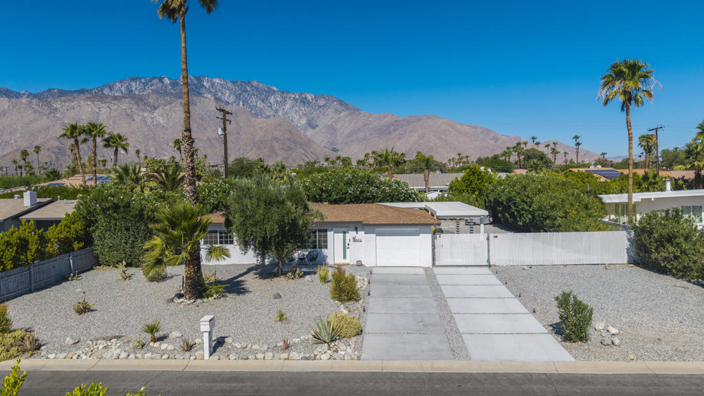 Welcome to your Palm Springs retreat! This fully furnished 3b edroom, 2 bath home with located in the highly desirable neighborhood of Desert Park Estates and offers the perfect combination of comfort, style, and convenience. With 1200 sq ft of interior living space situated on a generous 11,326 sq ft lot, this home is ideal for those seeking a relaxing seasonal getaway or a comfortable long-term lease.Inside, you'll find a bright and airy open floor plan that seamlessly blends the living, dining, and kitchen areas. The updated modern kitchen features stainless steel appliances, ample cabinet space, and a dining area that opens directly to the back yard, perfect for indoor-outdoor living and entertaining. The spacious family room is thoughtfully designed for comfort.Step outside to your private desert oasis featuring a sparkling pool and spa, RV parking, and a beautifully landscaped yard with plenty of space for lounging, entertaining, and enjoying the sun. Panoramic mountain views provide a stunning backdrop, creating a peaceful atmosphere for both relaxation and recreation.This home is offered fully furnished and includes everything you need to settle in with ease,fresh linens, kitchenware, and stylish furnishings throughout. The owner provides water and landscaping service, while tenants are responsible for all other utilities.Additional features include central air and heat, plenty of parking including RV space, and a quiet residential setting just minutes from downtown Palm Springs. Enjoy close proximity to restaurants, shopping, golf, hiking trails, and the vibrant local arts and entertainment scene.Whether you're in search of a serene escape or a fully equipped home base, this property offers the best of desert living in one of Palm Springs' most desirable neighborhoods.Property Highlights:3 Bedrooms2 Bath1,200 Sq Ft Interior | 11,326 Sq Ft LotPool & SpaRV ParkingFully FurnishedMountain ViewsOpen Floor Plan with Modern KitchenOwner Covers Water & Landscaping & Pool ServiceTenant Pays All Other UtilitiesAvailable for Seasonal or Long-Term LeaseDon't miss this incredible lease opportunity in the heart of Palm Springs!