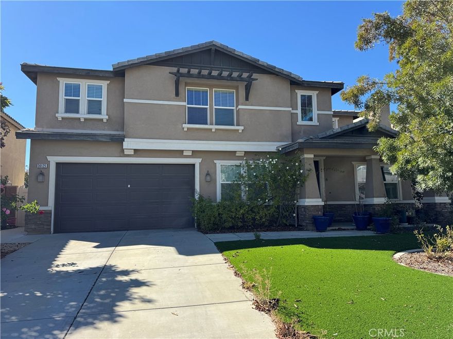 Set on a premium cul-de-sac lot in Murrieta’s sought-after Mahogany Hills, this 5 bed, 4.5 bath home spans approx. 4,715 sq ft of modern living. Built in 2015, it features a chef’s kitchen with butler’s pantry, a downstairs guest suite, and an elegant primary retreat with dual walk-ins and a private balcony with scenic views. Enjoy an open layout, a versatile loft, and access to community parks, trails, and sports courts—all just minutes from top schools, shopping, and dining. Perfect blend of comfort, space, and modern elegance!