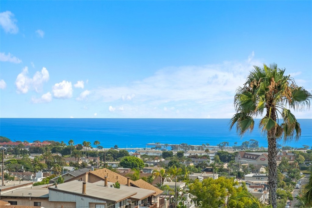 Breathtaking sit-down ocean, city light, and panoramic views await in this spacious coastal retreat! With an open-concept layout and a prime location near the harbor, this home is your gateway to the ultimate beach lifestyle. From the moment you walk in, you're greeted with sweeping ocean vistas that carry throughout every level of the home.
Enjoy the privacy of a gated front yard and multiple outdoor spaces with stunning views. The main level features a generously sized living and family room with an impressive granite fireplace, a designated dining area, and a freshly renovated kitchen. Step through brand-new vinyl sliders to a custom-covered outdoor area—perfect for entertaining or soaking in the scenery. A full bedroom and bathroom are also conveniently located on this floor.
Downstairs, discover a secondary bedroom plus an expansive primary suite with direct access to the backyard and spectacular ocean views from both rooms. The primary bath offers double vanities, a spa-style tub, and a separate shower. There's even a covered lower patio and bonus unfinished basement space for extra storage. Walkable to downtown Dana Point with shops and restaurants. Also near the Dana Point Harbor, which is undergoing a $600M renovation and upgrade. Home is unfurnished, 12 month minimum, available for lease starting September 1.