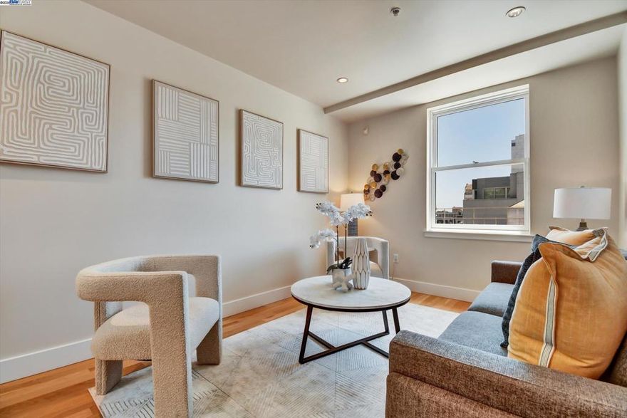 Back Market - Not due to the property!   Discover the rare charm of 901 Bush St #602, a light-filled 1-bedroom, 1-bathroom condo in a Beaux Arts building, blending timeless elegance with modern style. This freshly updated home is the perfect retreat, whether for occasional use or full-time living. The open-plan living area is bathed in natural light, featuring gleaming hardwood floors, recessed lighting, and sophisticated stone countertops. The kitchen is equipped with sleek stainless steel appliances and chic European white cabinetry, ideal for creating intimate meals at the breakfast bar.  The bathroom offers a serene escape, exuding modern charm. Thoughtful details throughout include an in-unit washer and dryer, extra storage, and fresh interiors, offering both comfort and style.  Embrace the romance of city living with panoramic views from the rooftop deck. Moments away from world-class dining, entertainment, and nightlife.Union Square and the Financial District are just steps away. With a Walkscore of 100, everything you need is at your doorstep, plus easy access to BART, MUNI, and the best of Downtown and Nob Hill.  Leased parking is available nearby at 1111 California St (entrance at 1035 Pine St). Fall in love with the city life! Buyers agent with BRBC required to tour.