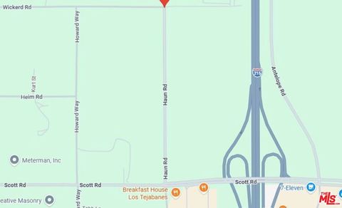 Tiny photo for 0 Haun Road, Menifee, CA 92584 (MLS # 26782613)