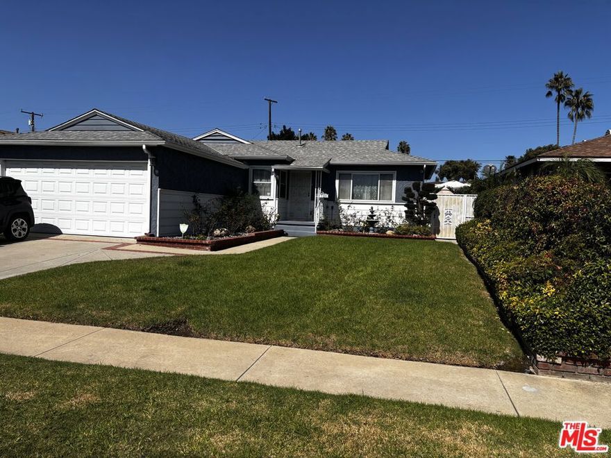 Welcome to this charming single-family home located in the heart of Compton. This beautifully maintained property features 3 spacious bedrooms and 1 updated bathroom, offering comfort and functionality for today's living. Step inside to a bright, open-concept living area with abundant natural light and a seamless flow to the dining space  perfect for family gatherings and entertaining. Enjoy the large, fenced backyard ideal for outdoor entertaining, gardening, or creating your own private retreat. The property also includes a attached 2-car garage, and a covered patio area.Centrally located, this home offers easy access to major freeways, schools, shopping centers, and public transportation. A great opportunity for first-time buyers looking for a well-kept property in a growing neighborhood.