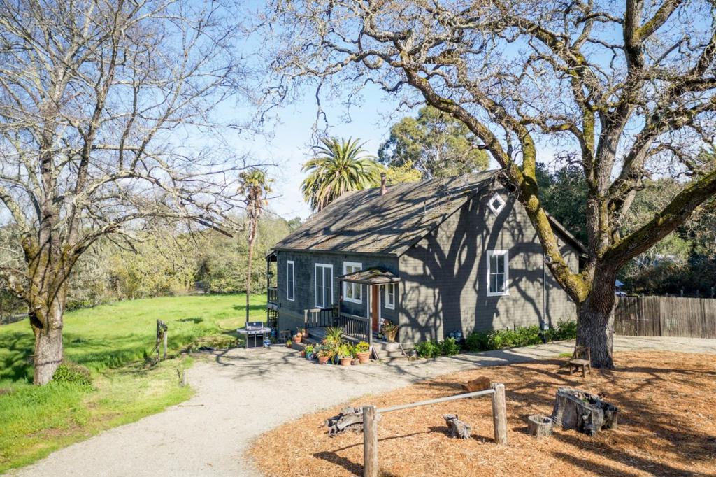 Known as the Craftsman Homes, coupled with the Tennis Court lot, this multi-faceted, independently accessible, two-lot combination extends across over 12 acres and currently includes two homes totaling approx. 2,850 sf (one with 1,515 sf with two bedrooms and a second with 1,335 sf with two bedrooms), a tennis court as well as a two-stall horse stable and grazing area. The numerous development options of these combined lots include the possibility of expanding and/or possibly relocating the homes, as well as adding swimming pools and accessory dwellings.
