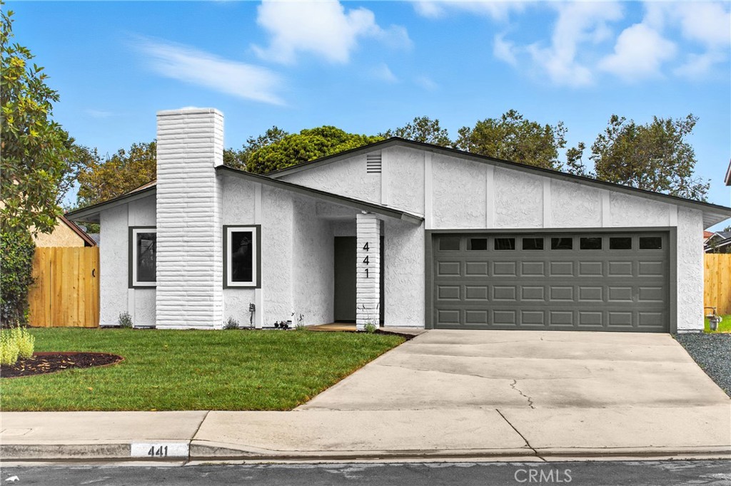 Fully renovated and move-in ready, this 1,347 sq. ft. 3-bedroom, 2-bathroom home is located in Santa Maria’s desirable Mid City Acres neighborhood. Enjoy a prime location near schools, parks, shopping, and the 101 and 135 freeways. Inside, fresh paint, new flooring, updated fixtures, and modern appliances create a bright, inviting space. The living room features abundant natural light, a ceiling fan, and a classic brick fireplace. An open dining area flows into the kitchen, complete with a breakfast bar, stainless steel appliances, white cabinetry, tile backsplash, and direct backyard access. The primary suite offers two closets and a private bath with a shower/tub combo. Two additional bedrooms provide flexibility for guests, a home office, or hobbies. Outside, low-maintenance landscaping, a lawn, and a versatile side yard offer space for gardening, a firepit, or outdoor seating. This home combines modern upgrades with functional living, ready for its next owner.