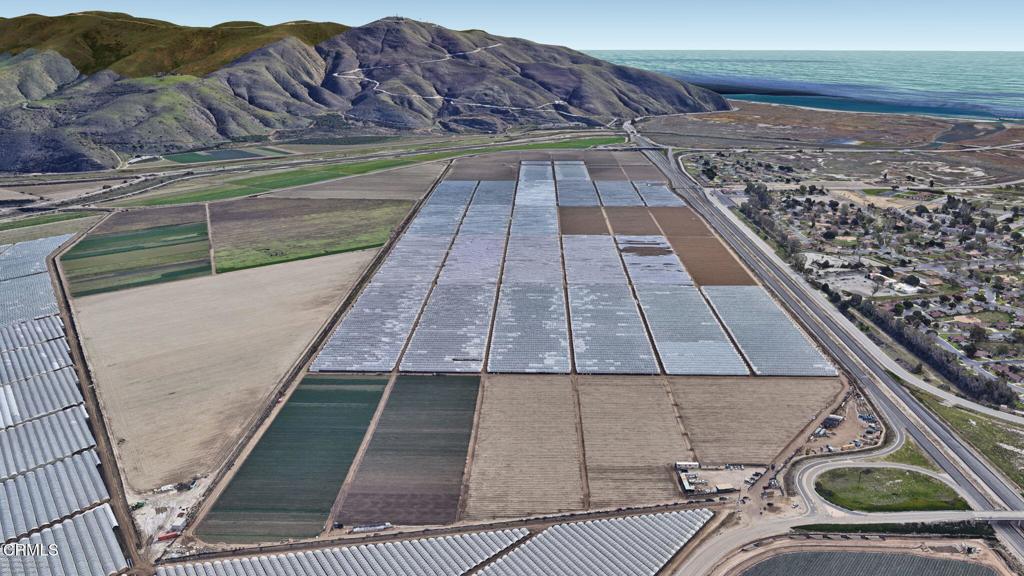 Legacy Ranch Property located in the prime growing region of the Oxnard Plain in Ventura County California. Approximately 450 total acres with approximately 400 acres leased for berries, flowers and vegetables. Excellent access frontage with two offramps from Pacific Coast Highway 1 at Wood Road and Pleasant Valley Road. Leases in place or in process with annual income being approximately $1,375,000. Pure farmland with no ag/urban interference issues. Great microclimate  located very close to the Pacific Ocean. Diverse sectors of crops have been successfully grown including berries, vegetables and flowers.  The water sources are owned by and allocated by Guadalasca Mutual Water Company. Significant future appreciation possible with over one mile of frontage on Hwy 1.