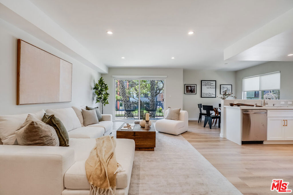 Beautifully remodeled luxury apartment home in the Beverlywood area, just 1 block south of Beverly Hills. This wonderfully renovated building offers generously sized living spaces with balconies; newly renovated kitchens with brand new appliances, new cabinets and countertops; bedrooms with walk-in-closets and the "just finished" bathrooms are stunning, spacious and feature walk-in showers. Unit has new washer + dryer and refrigerator. The building amenities include: lobby for package deliveries, controlled access entry, gated garage with assigned spaces, a pool area with poolside lounging.