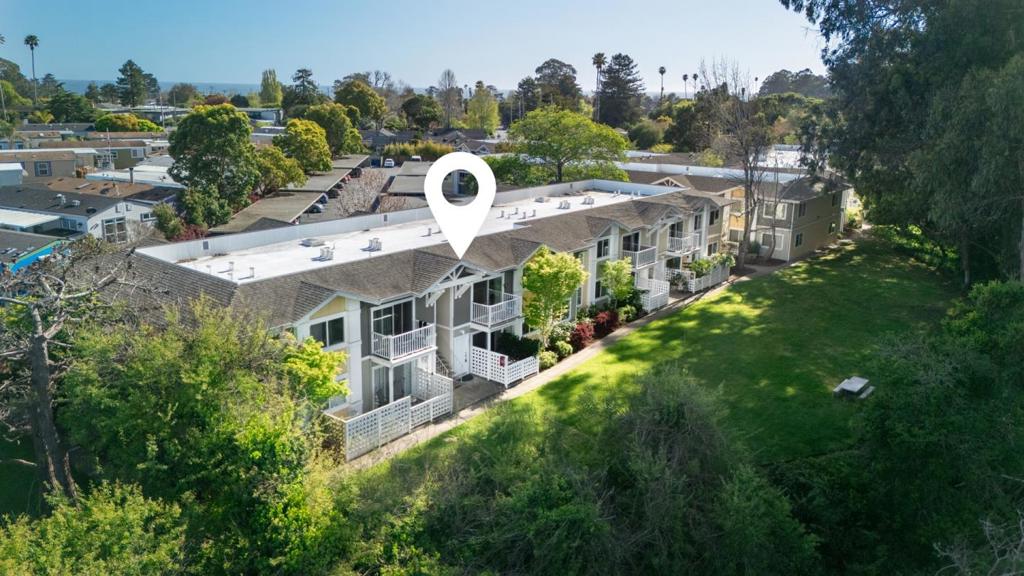 New price - Your coastal escaper just got closer! Discover more than just a place to live with this beautifully located two bedroom, one bathroom Santa Cruz condo that offers a peaceful retreat encouraging relaxation, simplicity, and coastal living just moments from Twin Lakes Beach. Begin your day with fresh ocean air and your morning beverage of choice on the semi private patio, overlooking the peaceful green space just outside your door. On Sundays, explore the nearby farmers market and enjoy local produce and baked goods. Spend your afternoons at a neighborhood cafe or unwinding by the beach. In the evening, take in the local dining scene or enjoy the tranquility of the nearby shoreline. Inside, the home features a thoughtfully designed layout with an open kitchen, stainless steel appliances, comfortable living areas with carpet and laminate flooring, and a spacious primary bedroom with a generous closet. Ample in-unit storage helps maintain a clean and organized living space. Enjoy the ease of coastal living in one of Santa Cruz's most desirable beachside communities, close to everyday conveniences, dining, and natural beauty.