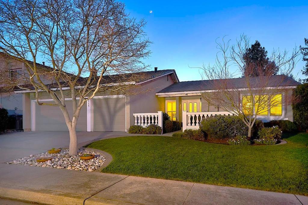 Welcome to this stunning Almaden Valley Pierce Ranch home. Thoughtfully updated with classic finishes and amenities and impeccably maintained in like-new condition. This home features 4 bedrooms, 2 bathrooms and a 3 car garage. Entertain and relax on the covered patio and enjoy the privacy and peacefulness in your backyard sanctuary with crystal clear pool. Hardwood floors throughout. The kitchen has been upgraded and shines with stylish features, including custom cabinetry with pullout shelves and granite counters with a tumbled stone tile backsplash. Stainless appliances include KitchenAid built-in oven, microwave, and refrigerator, and a Thermador Hybrid induction five-burner cooktop. Leased solar system through Tesla. Located in a great sought out neighborhood and just a few blocks away from Quicksilver County Park.