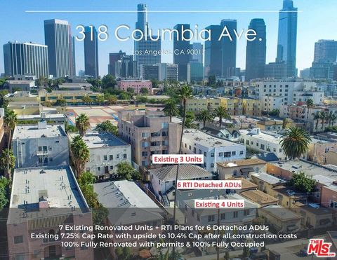 Photo of 318 Columbia Avenue, Los Angeles, CA 90017 (MLS # 25605343)