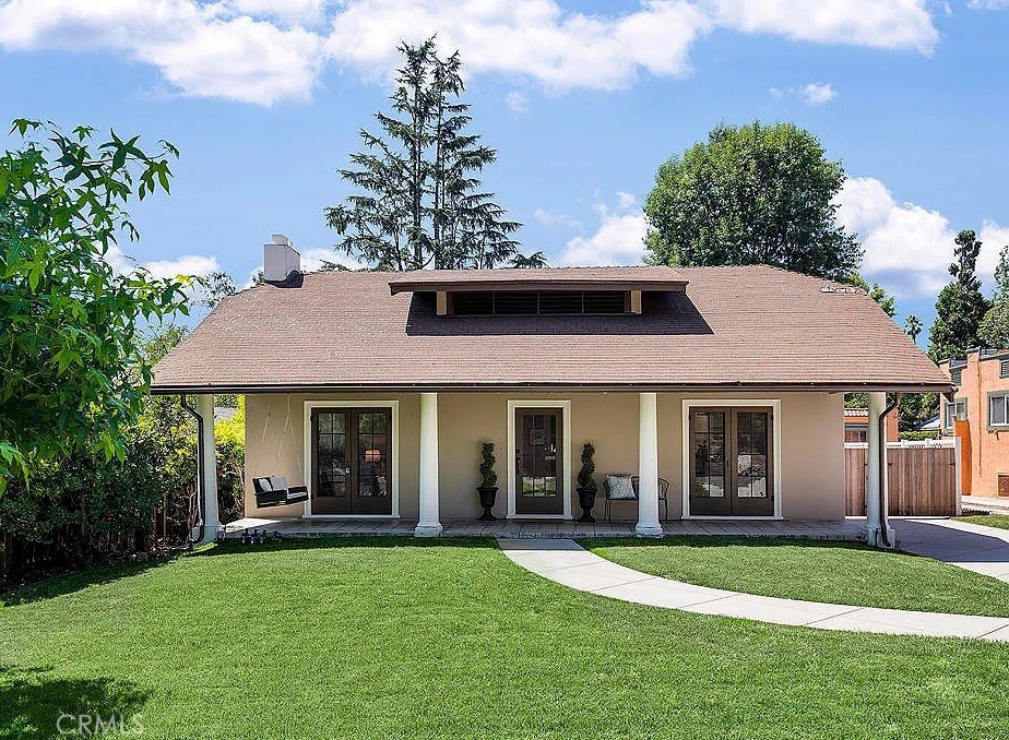 Welcome to awesome move-in ready updated family home in one of Pasadena's most sought-after neighborhoods! With 3 bedrooms and 2 bathrooms, this home offers both flexibility and style. As you enter, you'll find a welcoming newly painted living room with a cozy decorative fireplace, plentiful windows that fill the home with natural light making it perfect for relaxing or entertaining guests. Just beyond the formal dining room that flows seamlessly from the living area is the bright kitchen that has been thoughtfully renovated with quartz countertops, stainless steel appliances and custom cabinetry. Many upgrades include a brand-new roof shingles, a newly designed driveway and pathways, newly installed sprinkler system, LED fixtures, HVAC system with warranty, tankless water heater, newly electrical wiring and plumbing systems. An abundance of windows and French doors lead to the extensive front and back yards perfect for entertaining. The fully fenced private backyard is large enough to accommodate a new pool or possibly an ADU. The property also includes a spacious two-car garage that adds extra storage and convenience. Situated in highly desirable neighborhood, this charming home is not only move-in ready but also full of possibilities. Don't miss the opportunity to make it your own.
