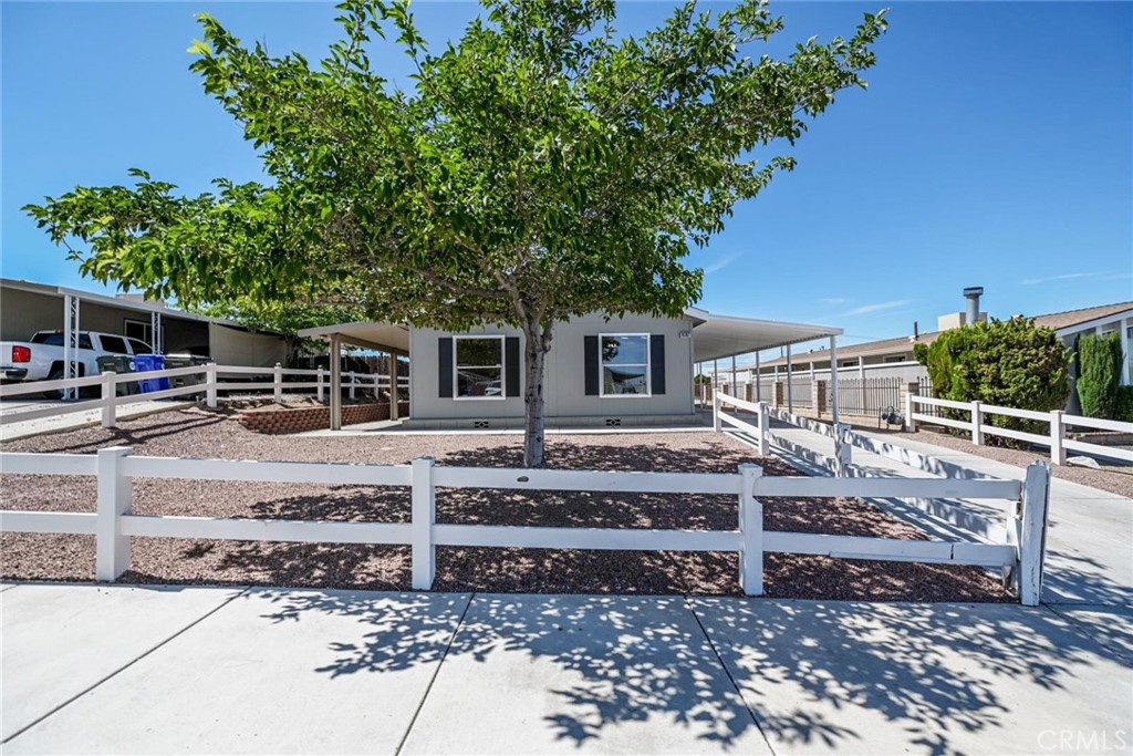 Welcome to 16307 Wimbelton Dr, Victorville! This beautifully updated, turnkey home offers 3 spacious bedrooms, 2 full bathrooms, and 1,248 sq ft of living space on a 6,600 sq ft lot. No land lease – you own the land!
Step inside to find vaulted ceilings and abundant natural light. The kitchen features modern, updated cabinets, sleek countertops, and new stainless steel appliances. Fresh interior and exterior paint give the home a crisp, clean feel throughout.
The primary suite includes a walk-in closet and a luxurious en-suite bathroom with a jacuzzi tub—perfect for relaxing. All bedrooms are generously sized. The indoor laundry room is conveniently located and includes storage cabinets and new appliances.
Enjoy a low-maintenance backyard with a storage shed and a long covered driveway with space for multiple vehicles. Located near the 15 Freeway and shopping centers—ideal for commuters.
Don’t miss this rare opportunity for affordable homeownership in Victorville with no monthly land fees!