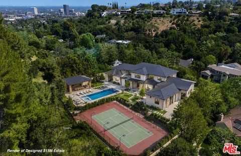 Photo of 16145 High Valley Place, Encino, CA 91436 (MLS # 26832835)