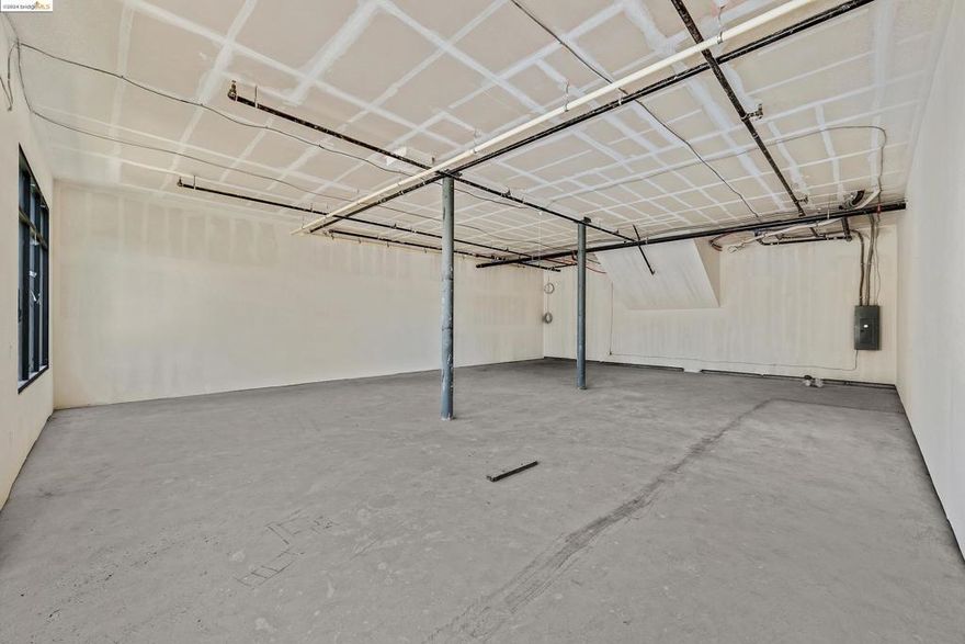 Retail shell space for sale.