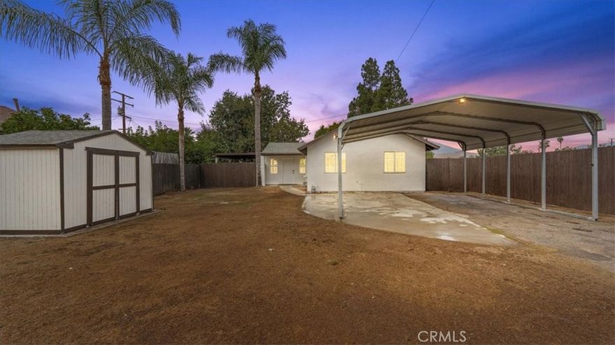 Beautifully Remodeled Home in a Desirable San Bernardino Neighborhood!

Discover this one-of-a-kind, fully remodeled home perfectly situated at the end of a peaceful, tree-lined cul-de-sac. This charming property offers exceptional privacy with its gated entrance and an extended driveway—ideal for multiple vehicles, RVs, or your favorite toys.

Step inside and experience the warmth of this inviting home featuring stunning upgrades throughout. The spacious living room is filled with natural light from large windows, creating a bright and airy atmosphere. The home’s open layout offers a comfortable flow and thoughtful separation between the living spaces and bedrooms, ensuring both functionality and privacy.

With 4 spacious bedrooms and 2 beautifully updated bathrooms, this home is perfect for families of all sizes. The remodeled kitchen features modern cabinetry, ample counter space, and room for a cozy breakfast nook. The master suite offers convenient access through both the kitchen and living area, providing a private retreat.

The outdoor space is designed for entertaining and relaxation! Enjoy a large, paved side yard with a covered patio complete with ceiling fan and TV setup—perfect for gatherings. Additional features include storage sheds, a metal patio cover, and an above-ground pool—all included in the sale!

Don’t miss this amazing opportunity—schedule your private showing today!