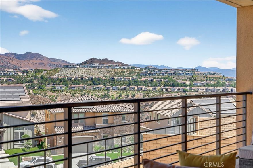 View! View! View! Welcome to your brand new home in the prestigious Skyline at Deerlake Ranch! This is the community’s most popular Plan 1 layout, offering 4 bedrooms, 4.5 bathrooms, and over 3,200 sqft of modern living space designed for today’s lifestyle. The open floor plan features a seamless flow into the California Room, perfect for indoor-outdoor living. The chef’s kitchen is a showstopper with a Sub-Zero refrigerator, 6-burner stove, an executive oversized island, and designer finishes. A guest suite with a full bath downstairs makes hosting family and friends effortless. Upstairs, enjoy a spacious loft, the owner’s suite with retreat area, two walk-in closets, and a private covered deck with breathtaking mountain views. Each secondary bedroom includes its own bathroom. There’s also an extra powder bath upstairs for guests. Sitting on one of the largest and most private lots in the community, this backyard showcases unobstructed mountain views, making it perfect for entertaining or relaxing. As a resident of Skyline at Deerlake Ranch, you’ll also enjoy access to exclusive amenities, including a resort-style pool with spectacular city and mountain views. Minutes away from Porter Ranch town center and private school. Don’t miss this rare opportunity to own a brand new luxury home on a premium view lot!