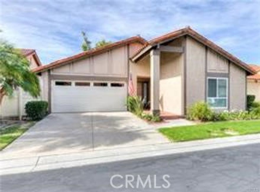 Casta del Sol Community (55+)- home with 2 bedroom , 2 full bath (step in shower in one and other one is shower/tub). Porcelain Tile that looks like Wood plank flooring, neutral interior paint, new windows and sliding doors, cozy fireplace, newer light fixtures, outlets, Stainless steel applainces, kitchen completely remodeled. Both baths with new stylish tile finishes. central air and heat. a premium location.. The kitchen is beautifully redone with new everything...cabinets, Caesarstone counters , Polished Limestone back splash, sink and appliances. The master suite is large and has a beautiful master bath with attention to detail. The secondary bedroom is large and has it’s own sliding door to the side patio plus has access to the other bath that is a designers dream. All this plus a cozy back patio and very private side patio with awning, two car attached garage. You won't be disappointed here. Not a flip. High end materials and a lot of attention to detail. This active adult community has many amenities--2 pools, fire pits, boccie ball, pickle ball, fitness room, tennis, craft rooms, billiard room plus so much more. All the fun times you could want for an active 55+ adult or just a great place to live.