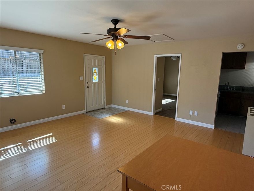 Welcome to your personal haven — a peaceful and private back house located in one of Hacienda Heights’ most tranquil neighborhoods, known for its proximity to all lifestyle amenities.  Enjoy your own private entrance to this charming home, offering both comfort and serenity. The open layout features a large patio glass door that floods the space with natural light, creating a bright and uplifting atmosphere. Relax outdoors on your private patio, perfect for morning coffee or evening unwinding. A storage shed provides extra space for convenience. This home is attached to the main building's garage.  All utilities and Wi-Fi are included, making living simple and stress-free. Easy access to the 60 freeway keeps commuting convenient while you enjoy the quiet retreat of this lovely neighborhood. Ideal for those looking for a peaceful and harmonious home.