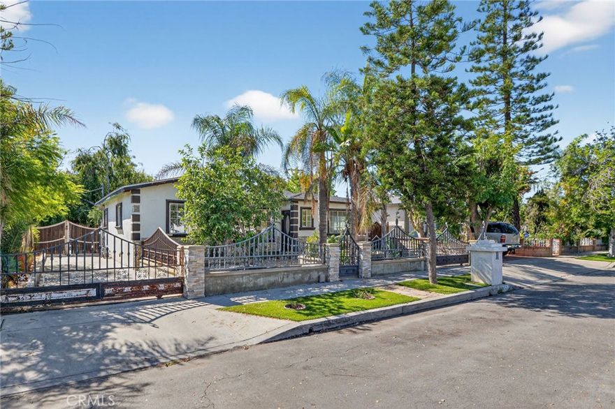 Welcome to this fully remodeled, turnkey 4-bedroom, 3-bath single-story home located on a quiet cul-de-sac. Sitting on a 7,410 sq. ft. lot, this 1,300 sq. ft. residence has been completely redone from top to bottom with attention to detail and contemporary finishes throughout. The interior features brand-new laminate flooring, new sinks, showers, bathtubs, and lighting fixtures. The modern kitchen showcases granite countertops, complemented by sleek cabinetry and an open layout perfect for entertaining. The bathrooms have been stylishly remodeled, and every space has been refreshed for move-in-ready convenience. The exterior has been freshly repainted. A gated driveway provides privacy and secure RV parking. With its quiet setting and updated interior, this property is the ideal blend of comfort, style, and functionality.