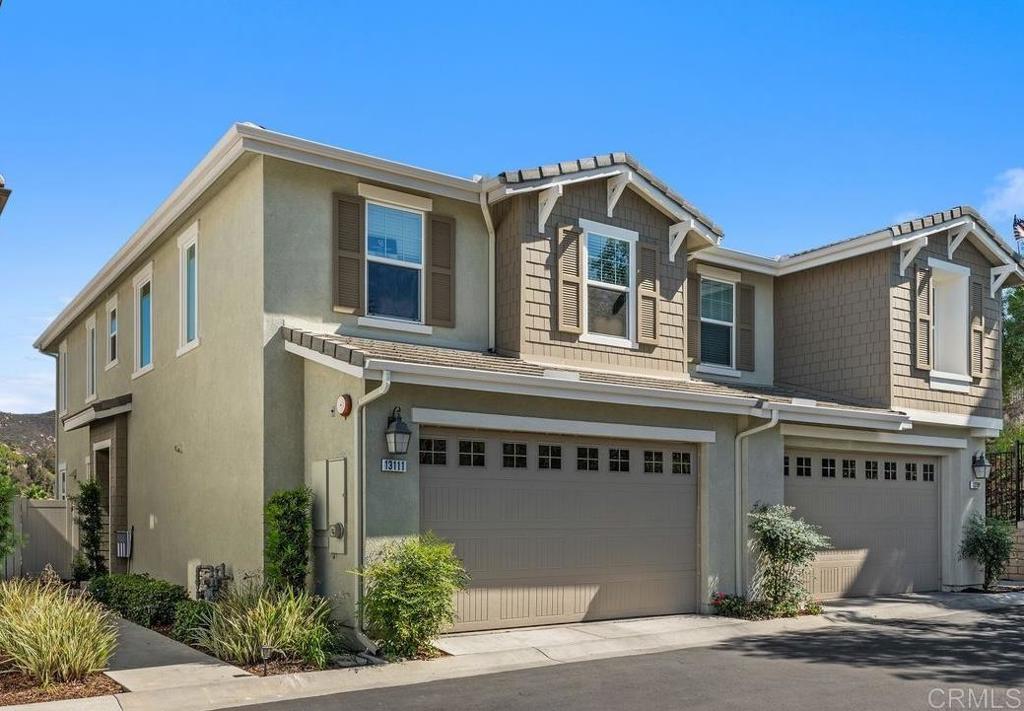 Welcome to Boulder Point Ridge! This highly desirable corner-unit townhome offers 3 bedrooms, 2.5 baths, and a thoughtfully designed layout with high ceilings and abundant natural light. The spacious kitchen features a large island with barstool seating that opens to the living and dining areas—perfect for entertaining. Upstairs, the primary suite boasts mountain views, a walk-in closet, and an en-suite bath complete with dual sinks, soaking tub, and separate walk-in shower. The laundry room is also conveniently located upstairs. Additional highlights include newer zoned A/C, a private patio with no neighbors behind, and a 2-car garage. Boulder Point Ridge offers fantastic community amenities including kiddie parks, a dog park, and easy access to Hwy 8. FHA/VA approved!