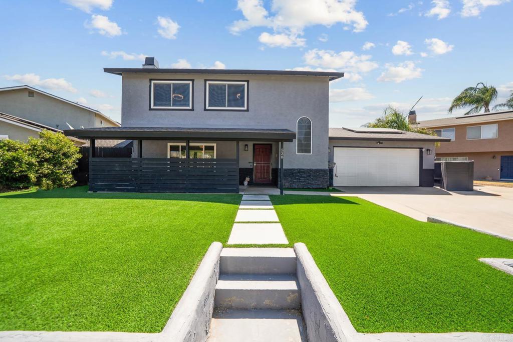 Welcome to 538 Tag Lane, where thoughtful upgrades, smart energy savings, and true pride of ownership come together in one of Ramona’s most desirable family neighborhoods. This isn’t just another listing it’s the kind of property buyers dream of but rarely find. Set on a quiet cul-de-sac in the heart of Ramona, this 3-bedroom, 2.5-bath home has been updated, maintained, and loved by its current owners and it shows in every detail. Step inside and immediately notice the new flooring, and fresh interior paint that give this home a clean, modern feel without losing its warmth. The living room features a fireplace and ceiling fan, ideal for cozy nights and relaxed mornings. The kitchen is where this home truly shines with upgraded flooring, stainless steel appliances, modern cabinetry, and a window overlooking the backyard so you can keep an eye on the kids or enjoy peaceful views while cooking. The layout flows seamlessly into the dining area and living space, perfect for families and entertainers alike. Upstairs, each of the three bedrooms is designed for comfort with new ceiling fans. The primary suite features a dual vanity, oversized walk-in closet with organizers, and beautifully tiled walk-in shower giving you a private retreat that feels like a spa. The functional garage is a showstopper in itself. Fully drywalled and outfitted with modern lighting, shelving, and a deep freezer this space could easily serve as a home gym, or workshop as the garage opens on the front and the back for all the extra toys. The lot is just over 6,000 sq ft, offering RV parking, a lemon tree, and a versatile shed currently used as a playroom, but can easily be a home office, gym, or yoga studio. There’s plenty of room for pets, parties, gardening, or adding your dream backyard oasis. The brand-new front yard turf adds curb appeal and saves on maintenance, while the solar lease you assume (just $188/month) keeps energy costs low. But location might be the best feature of all. You’re just minutes from Ramona Grasslands Preserve, Swartz Canyon Park, Milagro Farm Winery, and the popular Mt. Woodson Trail and Potato Chip Rock. Enjoy Thursday nights on Main Street with Ramona Cruise Nights, where locals gather for classic cars, community, and small-town charm that’s getting harder to find in Southern California. This home is zoned for Ramona Unified School District, with nearby shopping, dining, and essentials just minutes away. Whether you're a growing family, a first-time buyer, or a couple ready for low-maintenance living in a welcoming community — 538 Tag Lane delivers space, comfort, and long-term value.