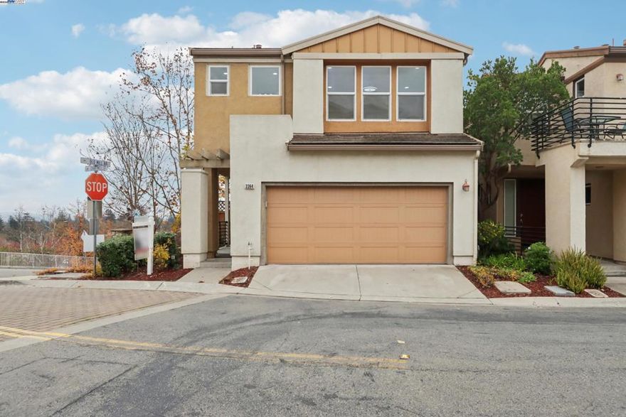 This exceptional former model home is in an unbeatable location in the heart of San Ramon. Featuring 3 BRs, a den, loft & 3.5 baths, the home showcases over $200k in original builder upgrades, including stainless steel appliances, a central vacuum system & owned solar.  Now reimagined with a complete, high-end refresh, it now shines with brand-new flooring, fresh interior paint, recessed lighting, a beautifully updated kitchen, and a fully finished utility room, elevating both style and functionality. Every detail has been carefully curated, making this residence truly move-in ready and a must-see.  Residents enjoy access to top-rated San Ramon schools—Twin Creeks Elementary, Iron Horse Middle, and Cal High—along with proximity to Canyon Lakes Golf Course & Brewery. Everyday conveniences are just steps away, with Safeway, Costco, restaurants, and shopping all within easy walking distance.  Ideally situated for commuters, the home is minutes from City Center, Central Park, The Marketplace, and offers abundant outdoor recreation, including nearby Las Trampas Regional Wilderness, where scenic hiking trails provide sweeping Bay Area and Bay Bridge views.  This is a standout opportunity to own a beautifully upgraded home in one of San Ramon’s most vibrant and convenient neighborhoods.