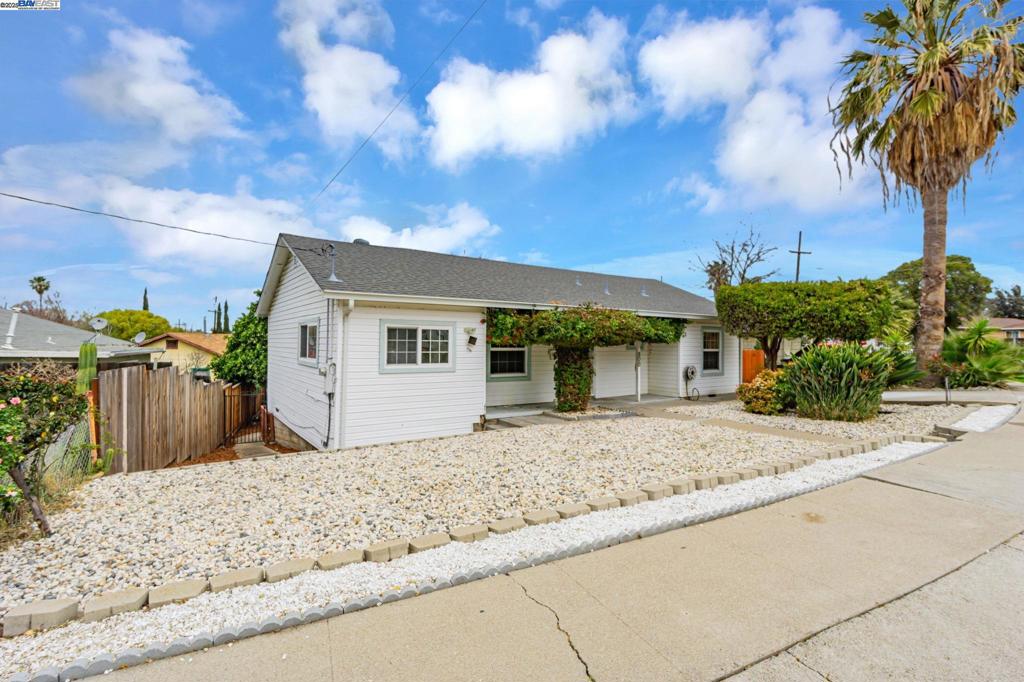 Completely remodeled 3 bed, 1 bath home with 1,065 sqft of functional living space. Modern and durable luxury vinyl plank flooring throughout common areas. New carpet in bedrooms. Kitchen features newer cabinets with quartz countertops and stainless-steel appliances. Dual pane windows throughout. Modern conveniences including generously sized interior laundry room, large enough for potential conversion to a second bathroom. Side yard access. Backyard features deck off the house plus an amply sized patio with cover, perfect for family BBQs and parties. Three sheds in the backyard provide plenty of space for storage of personal property, tools, or seasonal décor. Low maintenance front and backyard landscaping. Easy access to freeways and shopping. Excellent opportunity for a first-time homebuyer or investor. Section 1 clearance, Priced to sell!