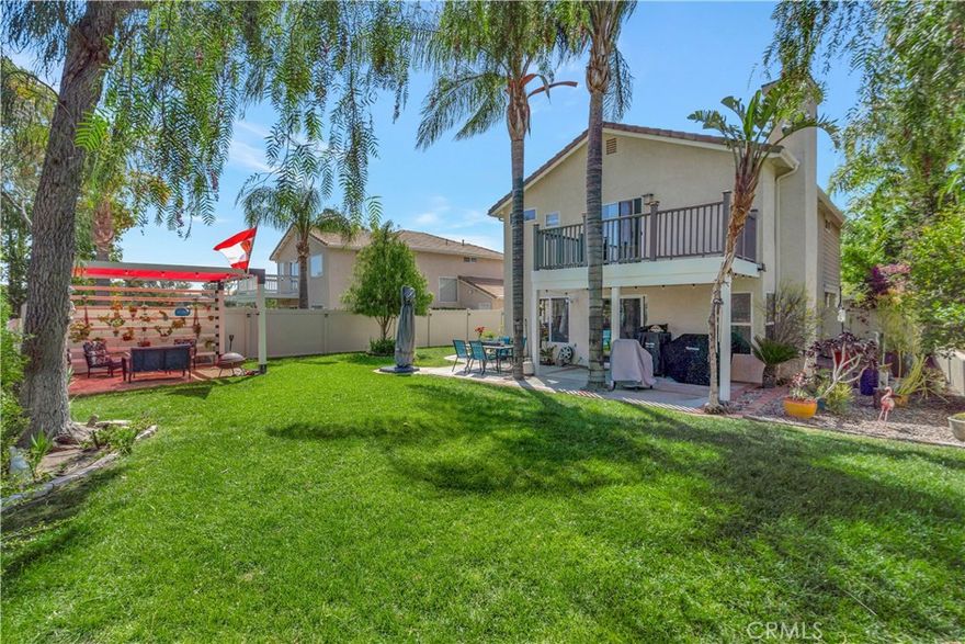 Perched in the highly sought-after California Summit community, this beautifully updated 3-bedroom, 2.5-bathroom home sits on a rare, quiet cul-de-sac with incredible privacy, views, charm and pride of ownership. A spacious front yard and well-manicured landscaping create a warm welcome into this light-filled home. Step into a bright, airy living space with an open floor plan, flooded with natural light. Thoughtful upgrades throughout, fresh interior paint, updated kitchen and bathrooms. Additional upgrades include whole house fan, solar panels, updated electrical panel and an amazing and rare three car driveway and three car garage with epoxy non-slip floor; perfect for an electric car. Upstairs, the large primary suite is complete with a balcony and views. Two additional generously sized bedrooms, and flex-space loft area (easy to make forth bedroom) complete the second floor. The bathrooms showcase modern tile work and updated fixtures. The private backyard is peaceful and low-maintenance, featuring views and an amazing gazebo ideal for coffee, relaxing or al fresco dining. Low HOA fees include 24hr patrol, access to a sparkling pool, spa, tennis courts, pickleball and a family-friendly playground. Close to top-rated schools, shopping, restaurants, and freeway access—yet tucked away from the hustle and bustle, all with no Mello Roos!