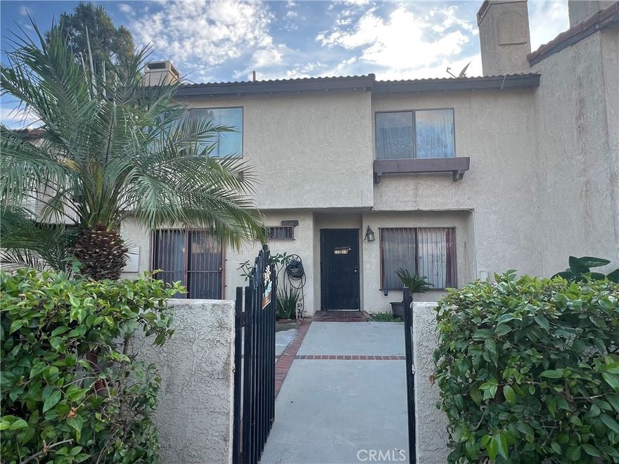 Great Opportunity for Buyers!!!This Baldwin Park property, features two bedrooms upstairs, two bathrooms upstairs and half bathroom downstairs, fire place in the living room, two car garage detached, a functional layout on a generous lot with ample space. Ideal for buyers open to rehabbing and modernizing the home to their own liking. The property is conveniently located by shopping centers, schools and freeways. With a little TLC this home can truly shine. Bring your Vision, Property to be sold AS-IS.