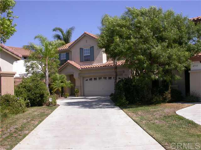 Great Rancho Del Oro location close to shops, Hwy 76, and Camp Pendleton. 4 bedrooms plus loft(good for home office, game room, TV etc), laundry, & desk area upstairs. Combo living & dining room at front door entry. Family room with fireplace & breakfast area open to kitchen. Tile flooring throughout downstairs. Corian style counters and stainless appliances. Central heat & A/C plus ceiling fans. Cute backyard with tropical feel. Patio area is great for bbq or lounging. 2 car attached garage plus long driveway for more parking. Close to shops(Target, Vons, Sprouts, Lowes, Ralphs, Wal Mart), schools(Nichols Elem, Martin Luther King Middle, El Camino High), 24 Hour Fitness, & theater. Parks are nearby too! All bedrooms and laundry room upstairs. Pets considered.