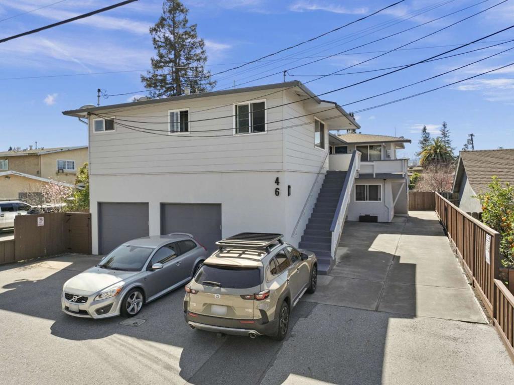 46 Nueva Ave is a stunning 5-unit apartment community located in the thriving city of Redwood City, California. Situated on a 4,650 square foot parcel of land, the subject property was originally constructed in 1958 and has a gross building area of approximately 3,274 square feet, offering its tenants beautifully designed two-bedroom and one-bedroom floor plans. The subject property also offers tenants convenient amenities such as private covered parking, garage parking, and in-unit washer and dryer in select units. Also, the subject property has undergone extensive capital improvements including a new roof, all copper plumbing, and upgraded main and subpanels. The subject property is located just minutes from the lively Downtown Redwood City which offers tenants and residents a myriad of high-end shopping, dining and entertainment options. The Redwood City Caltrain Station, offering Baby Bullet services is also close by and provides an inexpensive, hassle free commute to major employment and entertainment centers in San Francisco, the Peninsula, and the South Bay. In addition to excellent public transportation options, residents enjoy easy access to the major transportation corridors of U.S. Highway 101, Interstate 280, the San Mateo- Hayward Bridge and the Dumbarton Bridge.