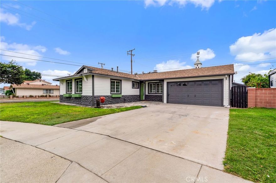 Welcome to this beautifully fully remodeled home tucked in a peaceful cul-de-sac in Buena Park. This 3-bed, 2-bath residence.



Every detail has been updated: fresh interior & exterior paint, new flooring, new windows, modern lighting, and custom cabinetry throughout. Step into a cozy living room framed by a brick fireplace with a striking mantle.



Outside, enjoy excellent curb appeal in a nice neighborhood setting, plus a spacious and private backyard, ideal for entertaining or quiet relaxation.



Location is key!  This home is conveniently close to Citrus College, a variety of restaurants, local parks, and entertainment like Knott’s Berry Farm.



With its prime address, full remodel, and thoughtful upgrades, this home is truly move-in ready and poised to impress.