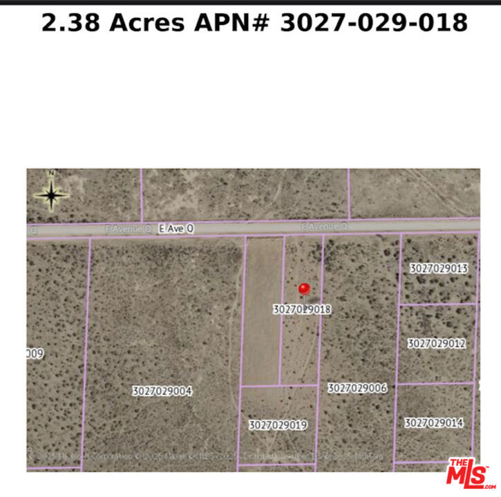 This is a 2.38 Acre Lot Zoned A-1 (Agriculture) that is part of a Land Portfolio of 25 Vacant Land Lots total in Los Angeles County totaling approximately 106 Acres (As Per Title) that is to be sold together for a total purchase price of $1,360,000 for the 25 Land lots. Most of the lots are Zoned A-2 with one Lot APN# 3077-009-038 Zoned LI (Light Industrial). This Land Lot Portfolio is composed of the following individual Parcel #'s:APN# 3027-029-018, APN# 3267-016-020, APN# 3145-029-012, APN#3145-029-005, APN# 3145-027-028, APN# 3342-020-030, APN# 3350-018-014, APN# 3310-013-038, APN# 3039-002-012, APN# 3030-002-101, APN# 3032-013-049, APN# 3307-012-059, APN# 3322-018-012, APN# 3145-001-007, APN# 3077-009-038, APN# 3382-006-029, APN# 3302-028-001, APN# 3302-028-006, APN# 3302-028-008, APN# 3302-028-007, APN# 3302-028-005, APN# 3302-028-004, APN# 3302-028-003, APN# 3302-028-002, APN# 3205-023-018. Great land banking, 1031 Exchange, Farming & Agricultural purposes, to build homes/ranches, or investment value in price per Acre for the package. Buyer to do their own investigation into what the possible uses are, & the actual lot size is of each lot.
