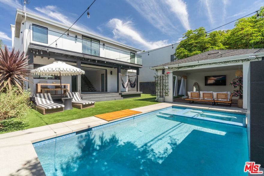 Modern Coastal Living in Marina del Rey  Furnished or Unfurnished Lease OptionsExperience the ultimate in luxury and style with this stunning 5-bedroom, 4-bathroom contemporary home in the heart of Marina del Rey. Available as a short-term, fully furnished lease or an optional 12-month unfurnished lease, this residence offers maximum flexibility for your lifestyle.Spanning over 2,833 sq. ft., the home features an open-concept floor plan with soaring ceilings, sleek hardwood floors, and seamless indoor-outdoor flow. A chef's kitchen with a large center island, premium stainless steel appliances, and designer finishes opens directly to the spacious dining and living areasperfect for entertaining or relaxing.Upstairs, the serene primary suite includes a fireplace, spa-like bath, and private deck. Each additional bedroom offers ample light, generous closet space, and beautifully designed bathrooms.Step outside to your private backyard oasis featuring a sparkling pool, spa, and covered outdoor loungea true resort-style escape in the city.