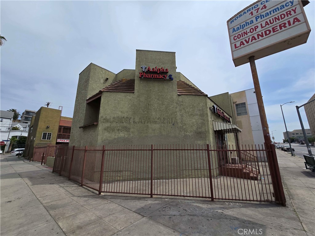 Located near Downtown Los Angeles and major transit lines, 174 S Alvarado St offers approximately 4,634 sq ft of interior space on a 6,002 sq ft lot. Built in 1985, the property features a prominent storefront on a high-visibility corridor, currently improved with a retail pharmacy. The structure includes multiple rooms suitable for office, retail, or service-based operations (buyer to verify permitted uses). Surrounded by dense residential neighborhoods, local businesses, and public transportation, this property offers strong foot traffic and convenient access to the 101 and 110 freeways.