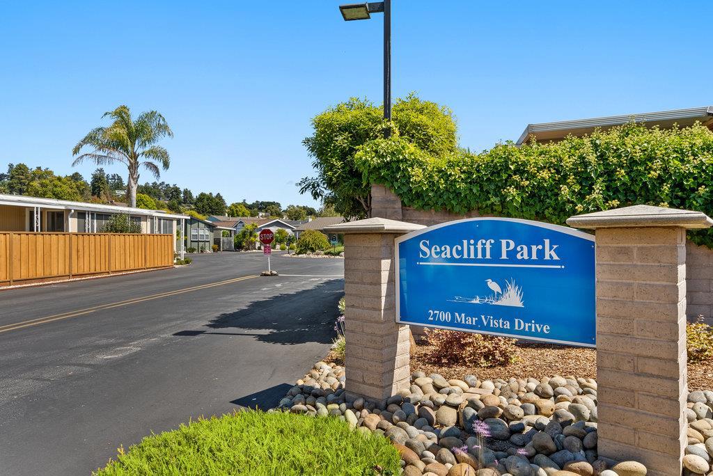 Searching for the perfect home in one of the countys premier 55+ communities? Welcome to Seacliff Park! This beautifully designed 2023 manufactured home offers 3 bedrooms, 2 bathrooms, and a spacious open layout ideal for both everyday living and entertaining. The kitchen features a large island, stainless steel appliances, granite countertops in both kitchen and bathrooms, and quality finishes throughout. This house has too many upgrades to list here! A dedicated laundry room adds convenience, while the bright, open living spaces provide comfort and style. Large storage shed is right by the carport. Seacliff Park offers a wonderful community lifestyle and is conveniently located near shopping, dining, the new Aptos Library, and all the best of Aptos. Come experience this custom home and enjoy the best of retirement living at 34 Primrose St in Seacliff Park!