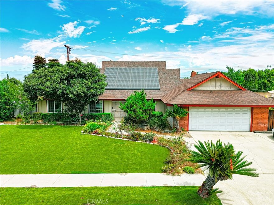This stunning 6-bedroom, 5-bathroom home offers 2,895 square feet of thoughtfully designed living space on a rare, expansive 10,511 square foot flat lot in one of Hacienda Heights' most coveted neighborhoods. Coming to market for the first time in over 40 years, this property presents an extraordinary opportunity in the heart of Hacienda Heights.

The home's intelligent layout features four bedrooms on the main level and two additional bedrooms upstairs including a suite, making it ideal for multi-generational living. The heart of the home showcases a large, open kitchen that seamlessly flows into the family room, which extends to the beautiful backyard through sliding doors.

Step outside to discover your private resort-style backyard featuring a large swimming pool, mature fruit trees, and ample space for entertaining and relaxation. The professionally maintained turf front yard provides attractive curb appeal with minimal upkeep.

This rare find combines space, comfort, and location, offering the perfect blend of privacy and convenience for discerning buyers seeking their forever home.